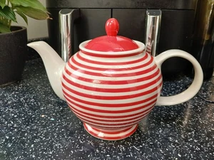 TETERA GRANDE WHITTARD OF CHELSEA - RAYAS ROJAS Y BLANCAS - Imagen 1 de 5