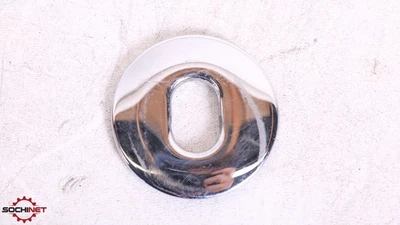 06-10 Saturn Sky Pontiac Solstice Trunk Roof Chrome Ring Latch Lock Trim Cover Foto 1 de 4