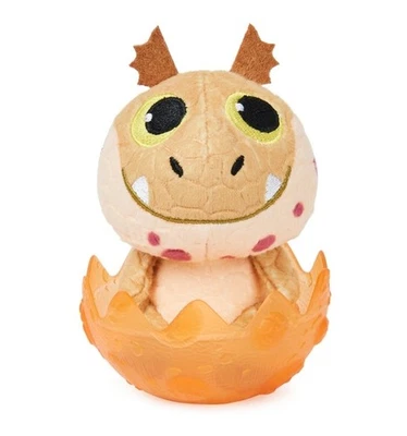 Brand New DreamWorks DRAGONS REVEALED: Plush MEATLUG In Egg 4" Spin Master Rare - Image 1 of 4