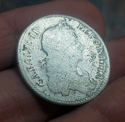 1668 Charles II Shilling VERY CLEANED - Image 1 of 2