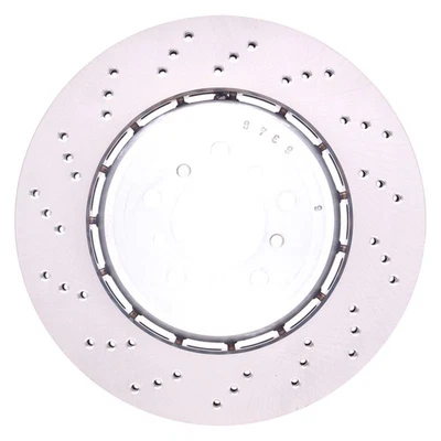 For BMW M3 08-13 Brake Rotor DFC Hi-Carbon Alloy GEOMET Drilled Front Driver - Изображение 1 из 4