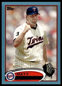 2012 Topps Blue Matt Capps #501 Minnesota Twins - Picture 1 of 2