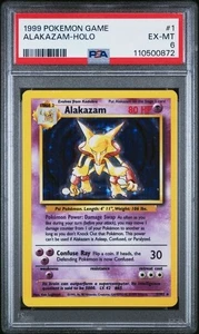 🔮 1999 Alakazam - Base Set - Holo PSA 6 rare you get one of 4 - Picture 1 of 6