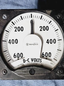 Westinghouse KA-241 Voltmeter Self Contained 0-600V 291B460A11 Panel Meter - Picture 1 of 2
