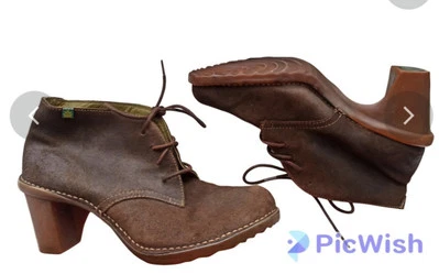 El Naturalista Women's Suede Boots Brown Size 40 - Image 1 of 4