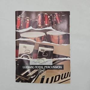 Vintage Ludwig Total Percussion Shopping Booklet Catalog | 1980s - Picture 1 of 16