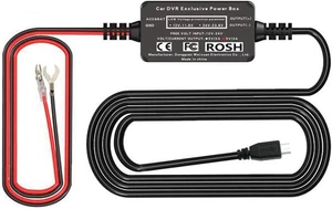 Dash Cam Hardwire Kit Micro USB 15FT Cable for Cobra SC & Garmin Parking Mode - Picture 1 of 4