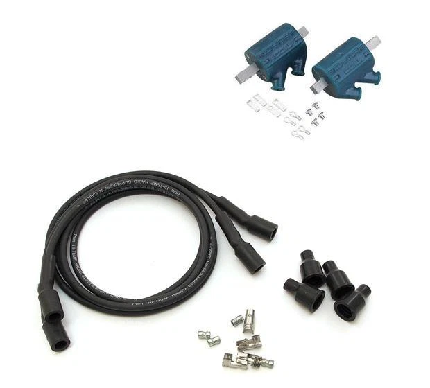 Dyna Ignition Coils 2.2 ohm Dual Output DC4-1 Wires DW-200 Suzuki Bandit 1200S - Imagen 1 de 1