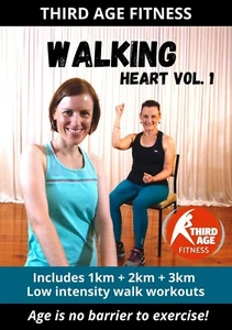 Walking Heart Vol. 1 - Older adults & seniors home exercise DVD - Picture 1 of 5