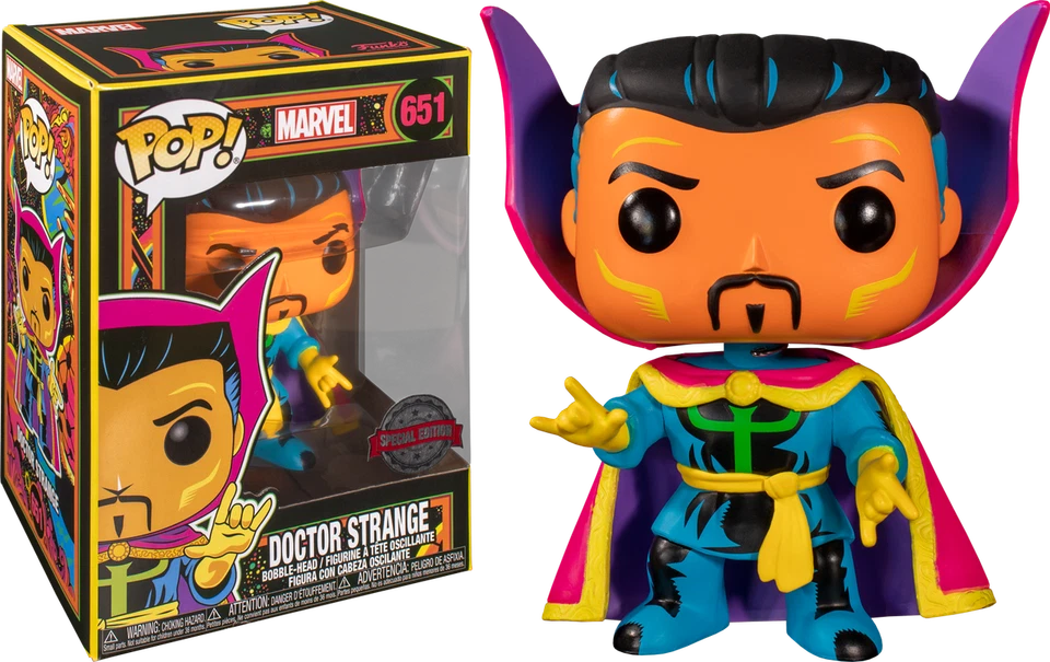 Doctor Strange - Doctor Strange Black Light ¡Pop exclusivo de Estados Unidos! Vinilo [RS]-FUN4... Foto 1 de 1