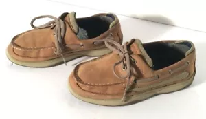 Sperry Boy's Lanyard Topsider Boat Shoes Size 4M Model #YB46122A - Picture 1 of 7