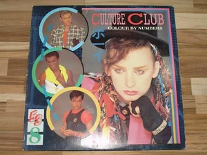 Culture Club Colour by Numbers Vinyl Record Virgin Epic 39107 - Imagen 1 de 4