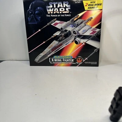 Star Wars 1995 Electronic X-WING FIGHTER; De colección, Caja Sellada Foto 1 de 4