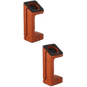  Set of 2 Uhrenständer Reisen Beobachten Sie Den Halter Uhrenhalter Aus Holz - Zdjęcie 1 z 12