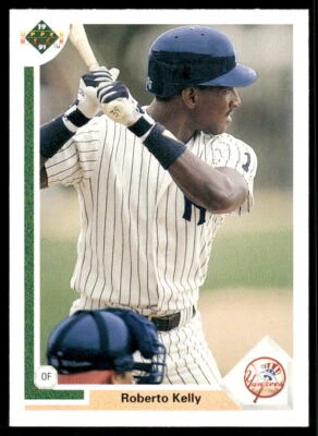 Roberto Kelly 1991 Upper Deck #372 New York Yankees - Image 1 of 2