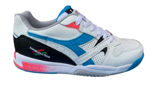 Diadora Duratech Elite Mens Trainers 175729-20006 RRP 120€ White Blue CLEARANCE - Picture 1 of 6