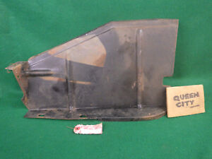 NOS 1942-1948 front inner fender/core support air deflector panel LH 1946 1947