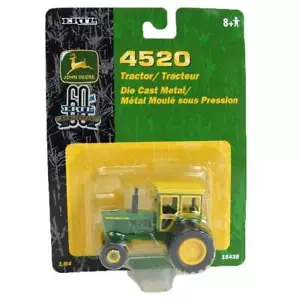 1/64 John Deere 4520 Tractor with Cab & Rear Duals ERTL - Picture 1 of 1