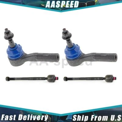 Front Inner Outer Tie Rod End For Buick Verano 2017 2016 2015 2014 2013 2012 - Image 1 of 4