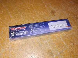 New - Westward Industrial 1/2"-drive 10-Piece Metric Socket Set - Picture 1 of 3