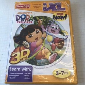 IXL LEARNING SYSTEM FISHER PRICE DORA THE EXPLORER CD ROM 3D GAME - Picture 1 of 1