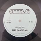 The Evasions Wikka Wrap 12" Single Vinyl Record 1981 Groove Production Disco