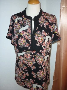 VIVE MARIA T Shirt mit Blumen Gr . XXL 44 Tunika Shirt dekorativ - Bild 1 von 5