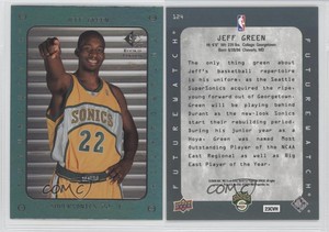 2007-08 SP Rookie Edition 1997-98 SP Rookies Design Jeff Green #124 Rookie RC