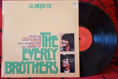 Rockabilly THE EVERLY BROTHERS ** Lo Mejor ** VERY RARE 1974 Spain LP - Image 1 of 4