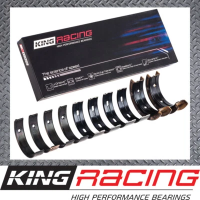 King Racing +010 Set of 5 Main Bearings suits Toyota 3S-GTE Turbo - Image 1 of 2