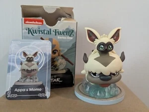 Kwistal Fwenz Appa & Momo Avatar Series 1 Chase Secret Figure Mighty Jaxx Nick - Picture 1 of 11