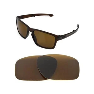 NUEVO LENTE DE REPUESTO DE BRONCE POLARIZADO PARA GAFAS DE SOL OAKLEY SLIVER - Imagen 1 de 6