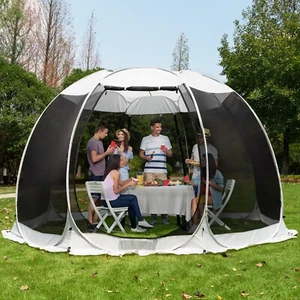 Outdoor Screen Tent Instant Pop-up Screen Room Tent Large Screen House 12' x 12' - Picture 1 of 9
