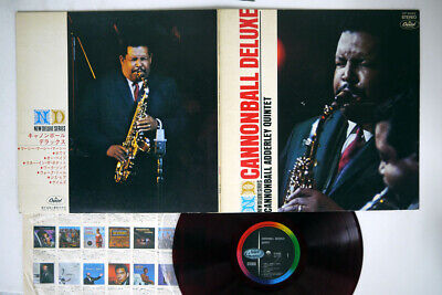 Cannonball Adderley Quintet Cannonball Deluxe Capitol Cp-8482 Japan Red Lp • 0.97€