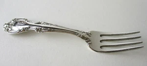 Gorham Melrose baby fork monogram M?W sterling silver - Picture 1 of 3
