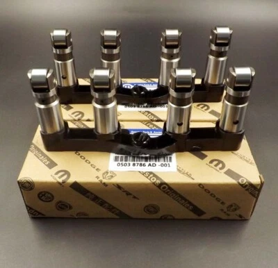 1 Front 5038785AD 1 Rear 5038786AD Hydraulic Lifter Yoke for 04-21 DODGE RAM 5.7 Foto 1 de 4