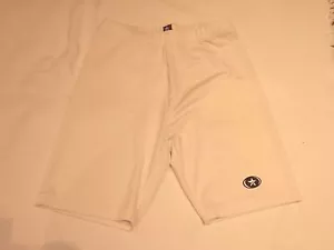 MENS XL PROSTAR WHITE BASE LAYER RUGBY FOOTBALL SHORTS WAIST 26" - 30" - Picture 1 of 1