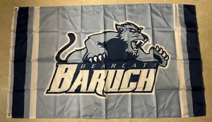 Baruch College Bearcats Flagge Banner groß 3x5 mit Ösen ✅ Brandneu ✅ New York - Bild 1 von 8