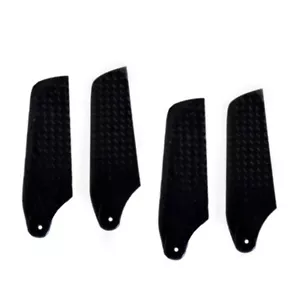 STASRC 62MM Carbon fiber tail blade propeller for Align Trex 450 RC Helicopter - Picture 1 of 3