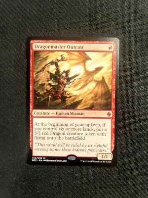 Dragonmaster Outcast Battle for Zendikar Regular NM/VLP - Image 1 of 2