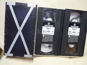 Malcolm X (VHS, 1993, 2-Tape Set) Denzel Washington - Picture 1 of 1