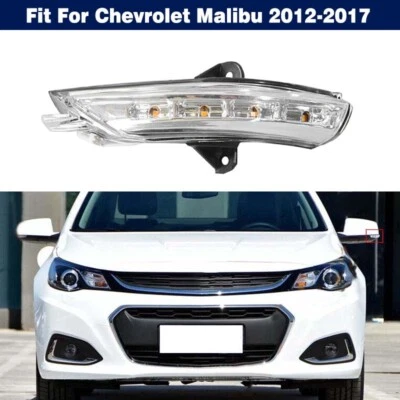 Espejo retrovisor lateral izquierdo luz de señal de giro lámpara para Chevrolet Malibu 2012-2017 Foto 1 de 4