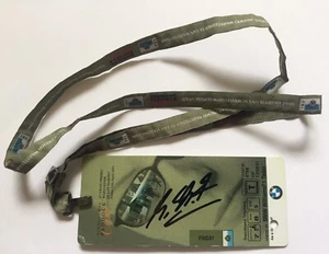 Michael Schumacher signiert Formel 1 VIP Ticket Unterschrift Autogramm Ferrari - Picture 1 of 4