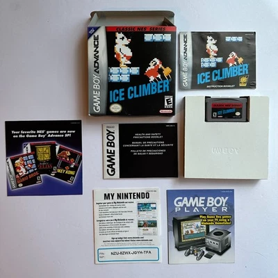 Ice Climber Classic NES Series Nintendo Game Boy Advance CIB Complete in Box GBA - Image 1 of 4