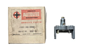 Cuadro y rotor velocímetro AutoLite 47-16, SB12-14 años 40 1950 1960 NOS Foto 1 de 2