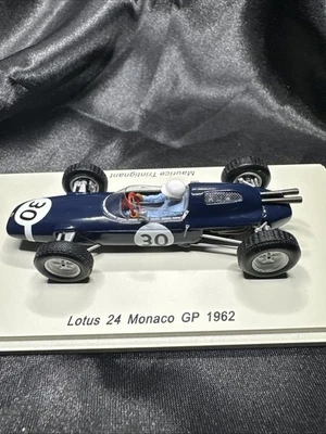 1:43 Spark Lotus 24 M.Trintignant 1962 #30 Accident Monaco Gp S2138 USA Boxed - Image 1 of 4