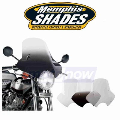Memphis Shades Demon Bar Mount Windshield for 2000-2007 Honda VT1100C2 ef Foto 1 de 4