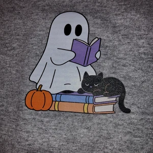 Kinder 😇 Halloween T-Shirt 💯 BAUMWOLLE Gr: LArGE - Bild 1 von 6