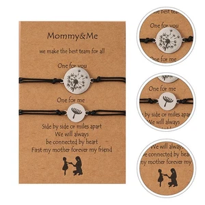  Armband Mutter Eltern-Kind Löwenzahn Passendes Passender Armreif - Bild 1 von 12