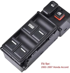 Front Drive Side Power Window Master Control Switch for 2003-2007 Honda Accord D - Picture 1 of 2
